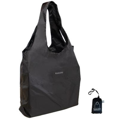 Small and Eco No Folding Super Thin and Just Roll It Large with Shoulder Shopping 5cm X Carabiner Included [Lampo] [Extremely Lightweight] Bag,