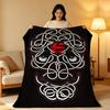 Brand E-etnies Throw High-Density Short Plush Blanket Soft Skin-Friendly for Sofa Nap Air-Conditioned Room