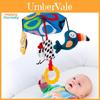 Hedgehog Bird Plush Baby Stroller Pendant Wind Chime With Sensory Development For Newborns And Toddlers
