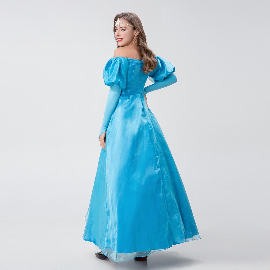 Halloween Stage Costume Cinderella Shoulder Cinderella Princess Dress Nightclub Cosplay Costume