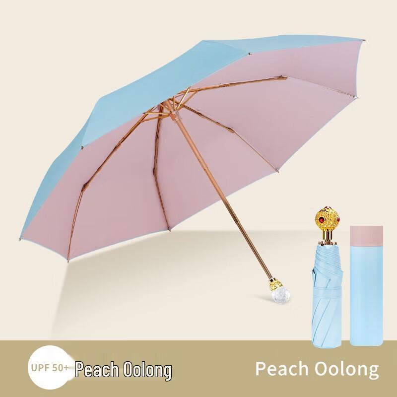 

Crystal Handle UV Protection Rain/Sun Umbrella