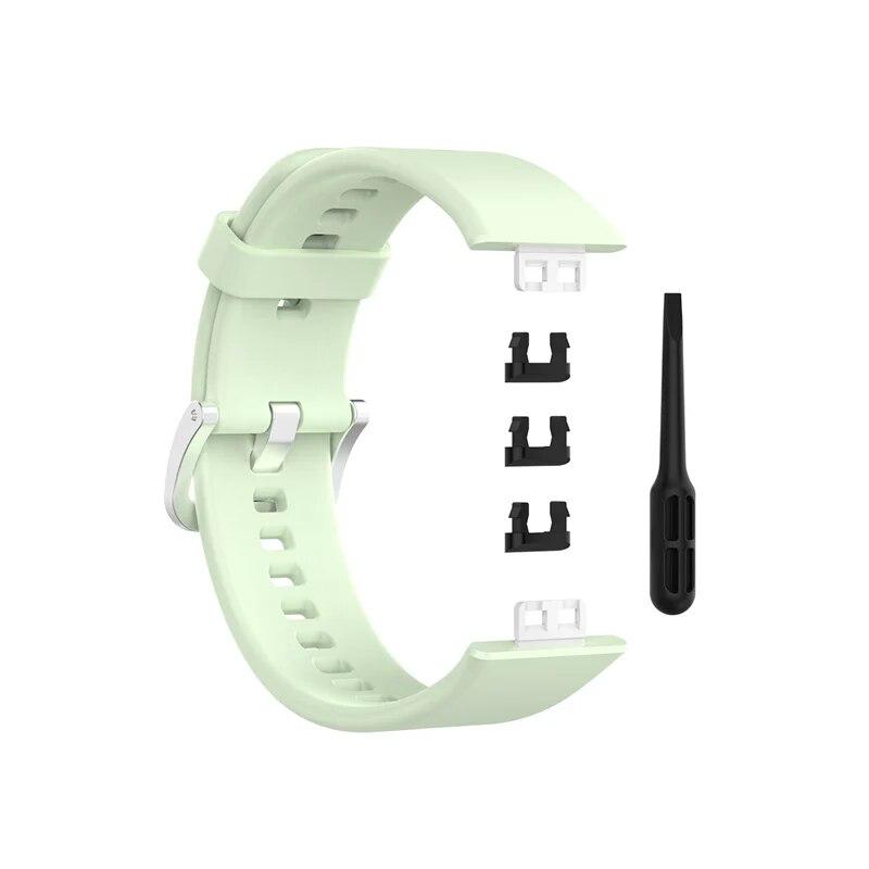 Silikonový řemínek pro chytré hodinky Huawei Watch Fit Měkký sportovní pásek na zápěstí Pouzdro na hodinky Náramek huawei fit Pásek na hodinky