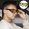 Night Vision Glasses Fit Over Driving Glasses [SHEEN KELLY] Glasses, Wrap-around Sunglasses,