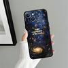 Funda Phone Cover Case for Apple iPhone 17 Pro Max 11 XR XS MAX 13 15 Pro 7 8 12 14 16 Air Planet Pattern
