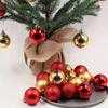 24Pcs/Box 3/4Cm Christmas Balls Set Christmas Tree Ornaments Christmas Hanging Pendants Christmas Tree Decor  Year Gifts