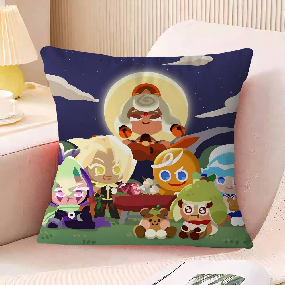 C-Cookie R-Run K-Kingdom Pillow Cover Sofa Cushion Cover Home Room Decoration Children Gift