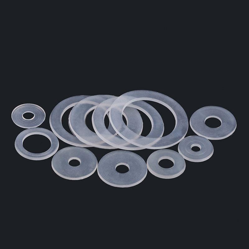Nylon PE Rubber Insulation Washers: Soft, Thick Plastic Flat Washers in M3-M20 Sizes