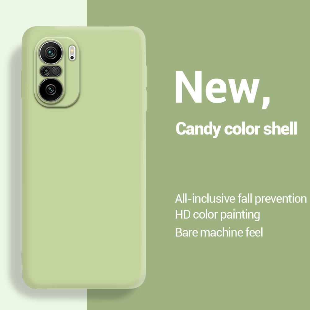 For Xiaomi Poco F3 Case Fashion Soft Silicone TPU Back Cover For Xiaomi Poco F3 Phone Cases For Redmi K40 Pro Fundas Coque