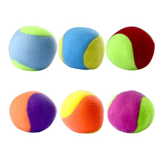 Replacement Sticky Balls for Toss and Catch Sports Game Hook and Loop Balls Kids Playing Ball for Home Park Travel And Fun Gift
