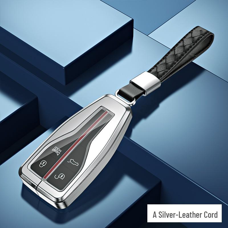 Premium Full Wrap Metal Key Case for Hongqi HS5, HS7, H9
