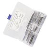 Stainless Steel Cotter Pin Fastener Kit 6 Size M1.6x25 M2.5x25 40 M3.0x30 40 M4x60 for Auto Truck Garage Workshop Repair