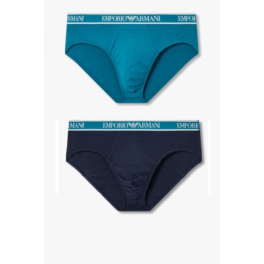 

Emporio Armani Men S Banded Cotton Brief 2Set 11304 11306 L(105)