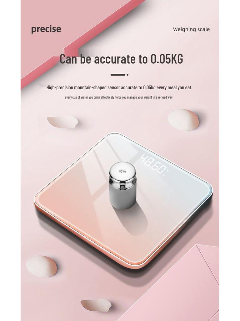 High Precision Electronic Body Weight Scale for Home and Dorm Use