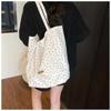 Karierte Canvas-Tasche Lazy Style neue Tasche mit großer Kapazität Damen Freizeit College-Student Tragetasche