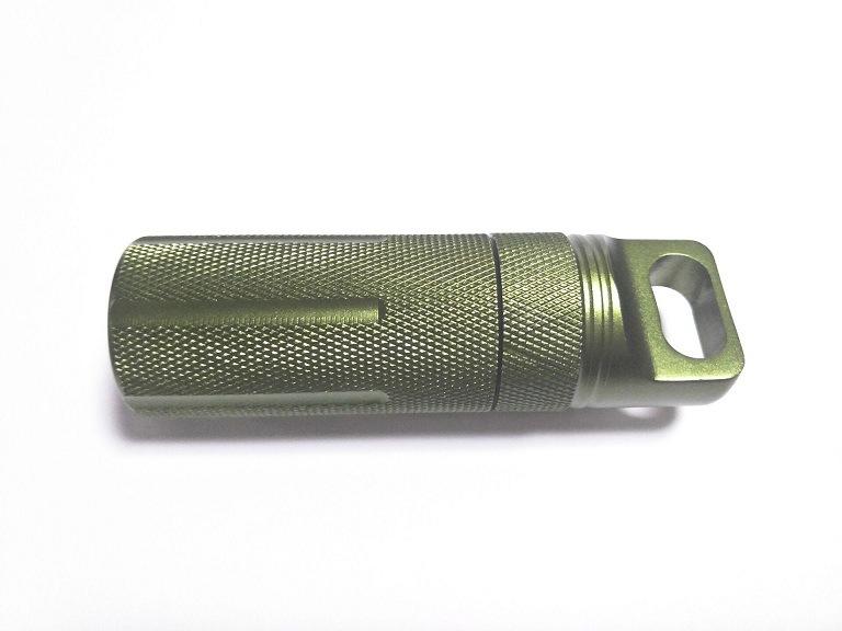 

Aluminum Alloy Waterproof Medicine Box, Portable Sealed Medicine Bottle, Emergency Outdoor Storage Container, Practical Object