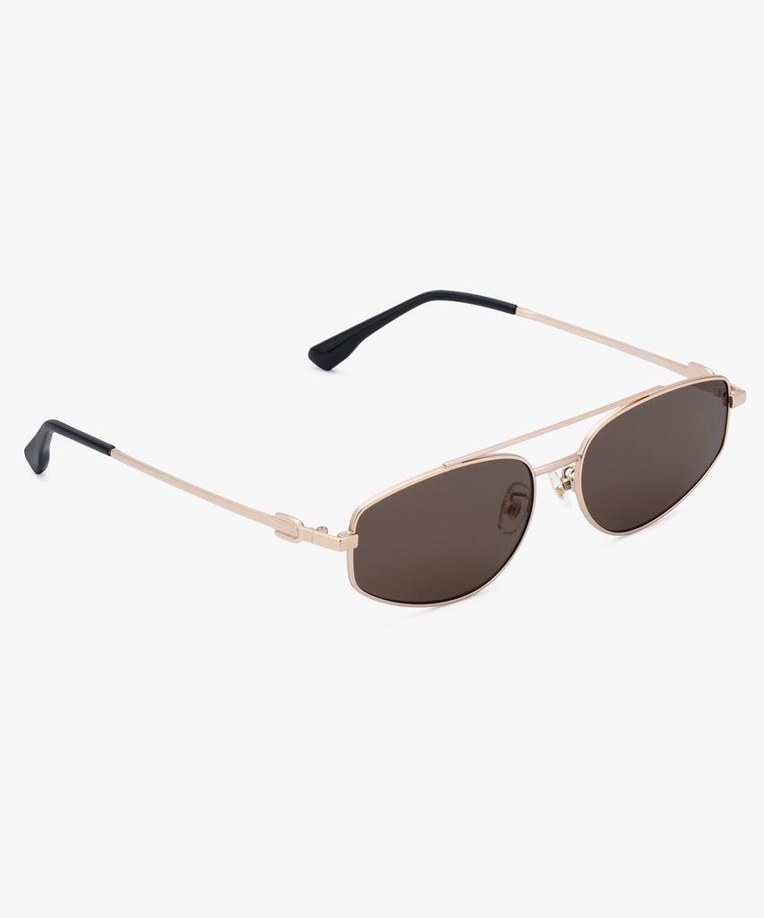 Likkeullou Rc Stainless Steel Gb97 Sunglasses Gold