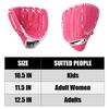 10.5-12.5 Inches Baseball Glove Blue Catcher Gloves Baseball Glove Softball Glove  Outdoor Sport