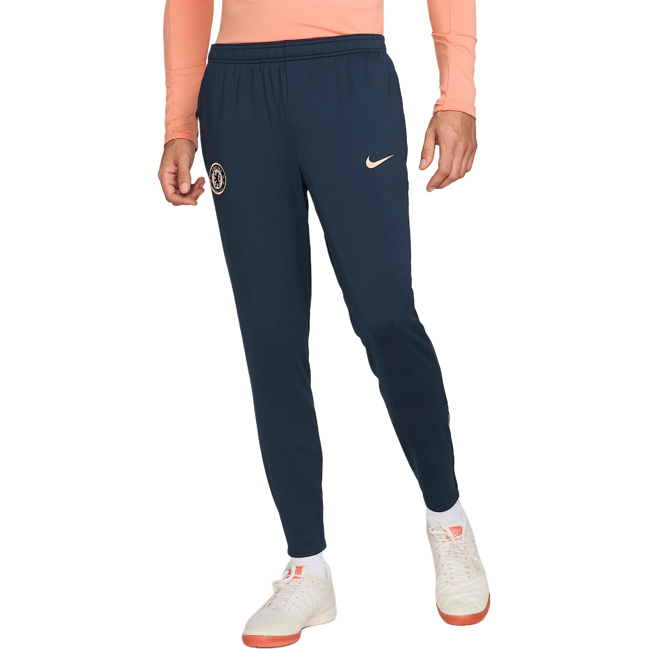Nike Chelsea FCDri Fit Knitted Sweatpants Men s Obsidian/Apricot Agate/Guava Ice HJ1992-451 S