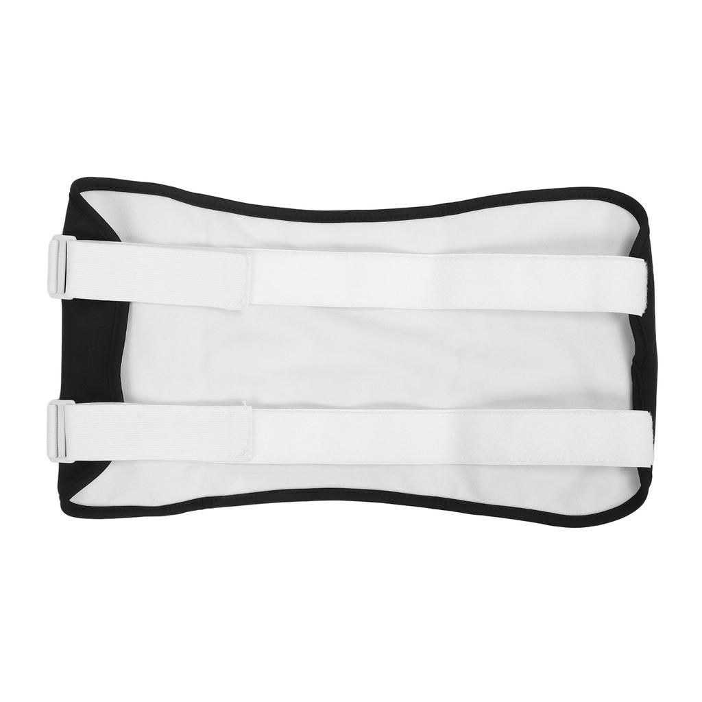 Waist Castor Oil Pack Wrap Leak Proof Reusable Washable Castor Oil Pack Kit Black