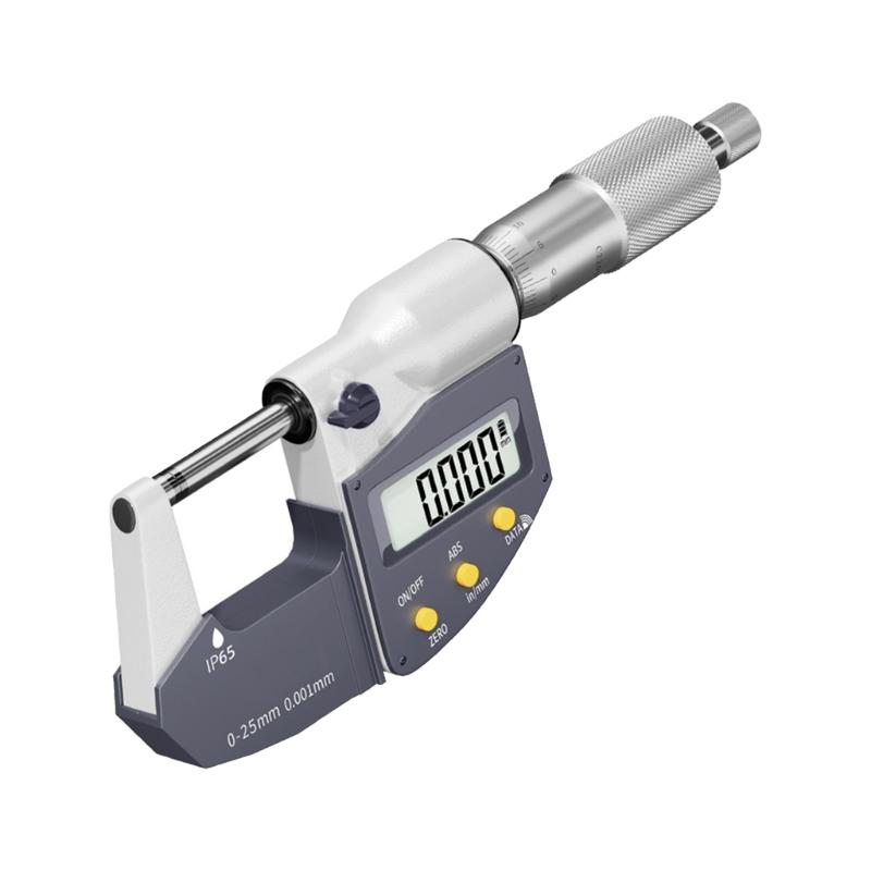 External Micrometer,0-25-50-75-100mm External Micrometer Outside Micrometer Micro Meter Mechanical Micrometers
