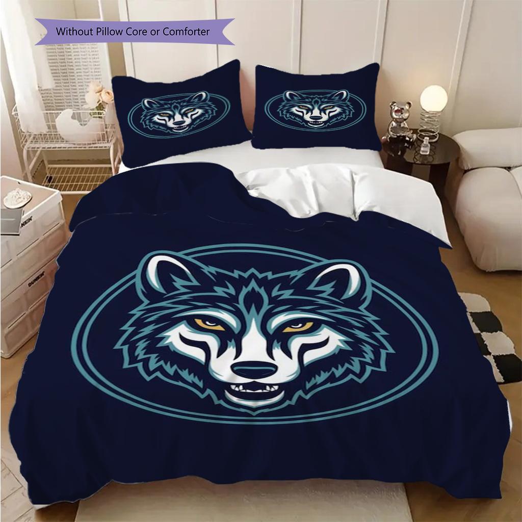 Minnesota Timberwolves Basketball Spirit Bedding(1 * Duvet Cover + 2 * Pillowcase, Without core)Bedding Set Soft and Comfortable