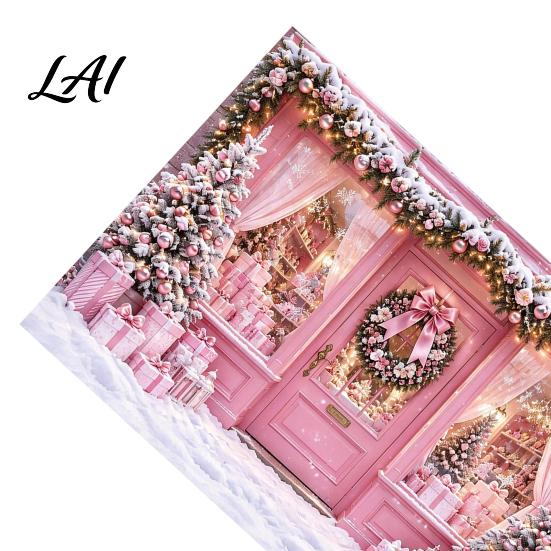 Winter Wonderland Background for Photos 70" x 45" Christmas Photography Backdrop Snow Scene Merry Decoration Party Background Holiday New