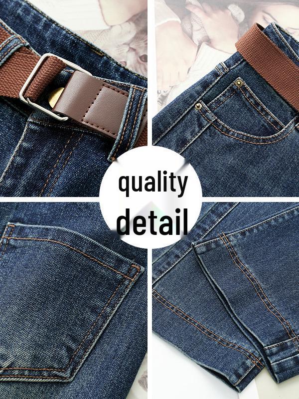 2026 Women's High-Waisted Wide-Leg Jeans: Stylish, Slimming, Versatile for Spring & Autumn