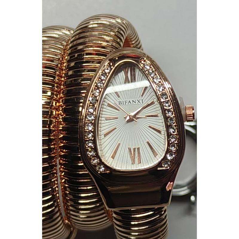 Snake Watch, Ladies Fashion Bracelet Watch, Creative Quartz Watch Personalized Bracelet Watch