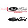 hrkqj5 Car Rear Trunk Letter ABS Stickers Auto Body Emblem Decal For Ford Focus Mondeo Edge Ecosport Ranger Fiesta Fusion Kuga Mustang