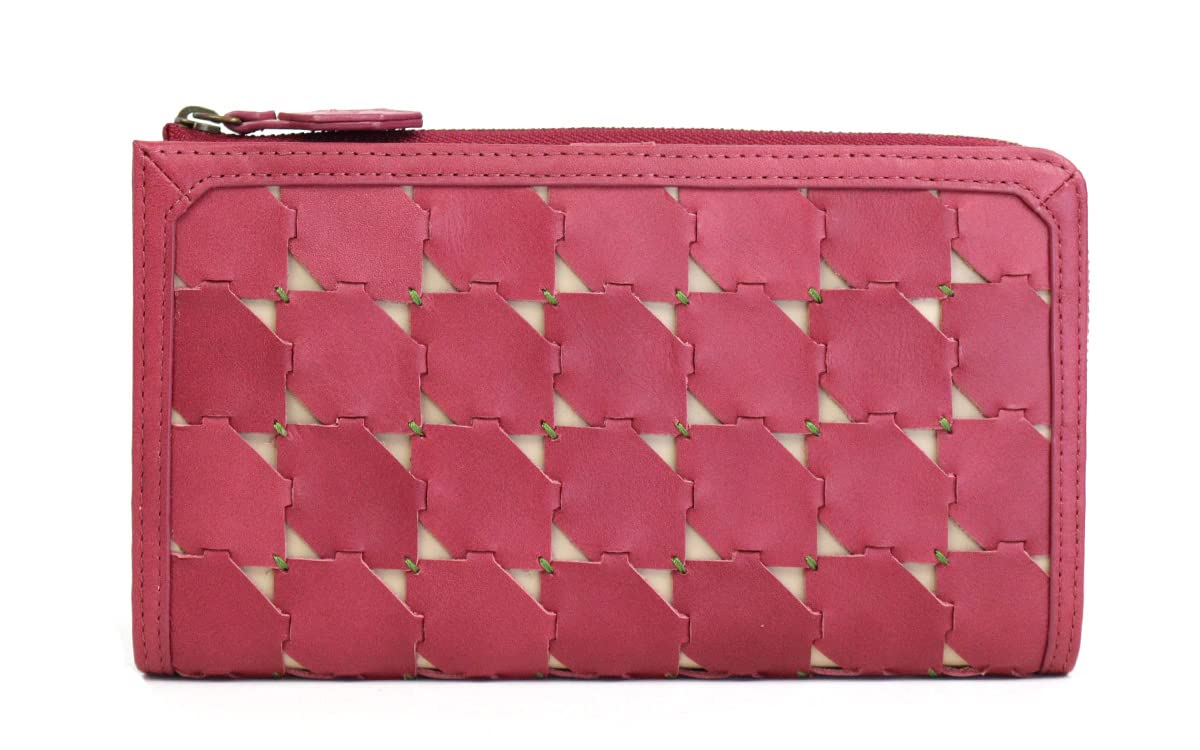 

Mucho zipper long wallet multi case 40 card storage 5470424 [Sibilla] L-shaped (Purple (62))