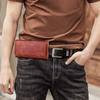 PU Leather Universal Phone Pouch Sewing Process Mobile Phone Holder  Man Belt Clip