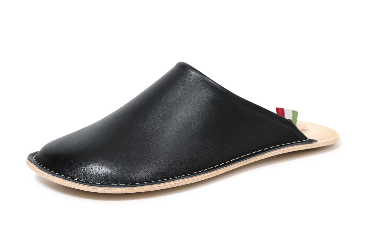 

UMAYA Room Leather Genuine Made in L Size [Orobianco] Туфли, Тапочки, Кожа, Япония, Унисекс, Черный, чёрный