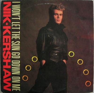 12inch Record NIK KERSHAW  I Wont Let The Sun Go Down On Me NIKT4 MCA 1984 UK Dance  Electronica Used