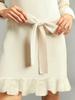 Women's Knitted Sweater Dress - Long Sleeve, Round & High Neck, Mini, Casual & Elegant