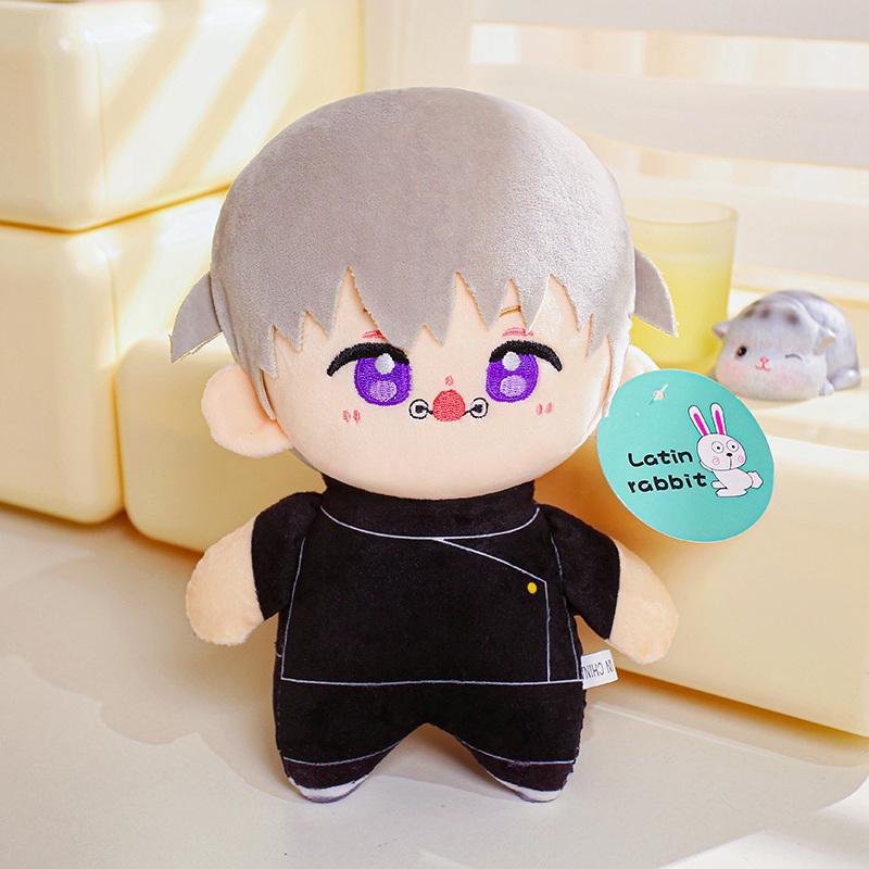 Anime Jujutsu Kaisen Plush Gojo Satoru Itadori Yuji Stuffed Doll Kawaii Anime Peripheral Toys Collection Gifts for Boyfriend