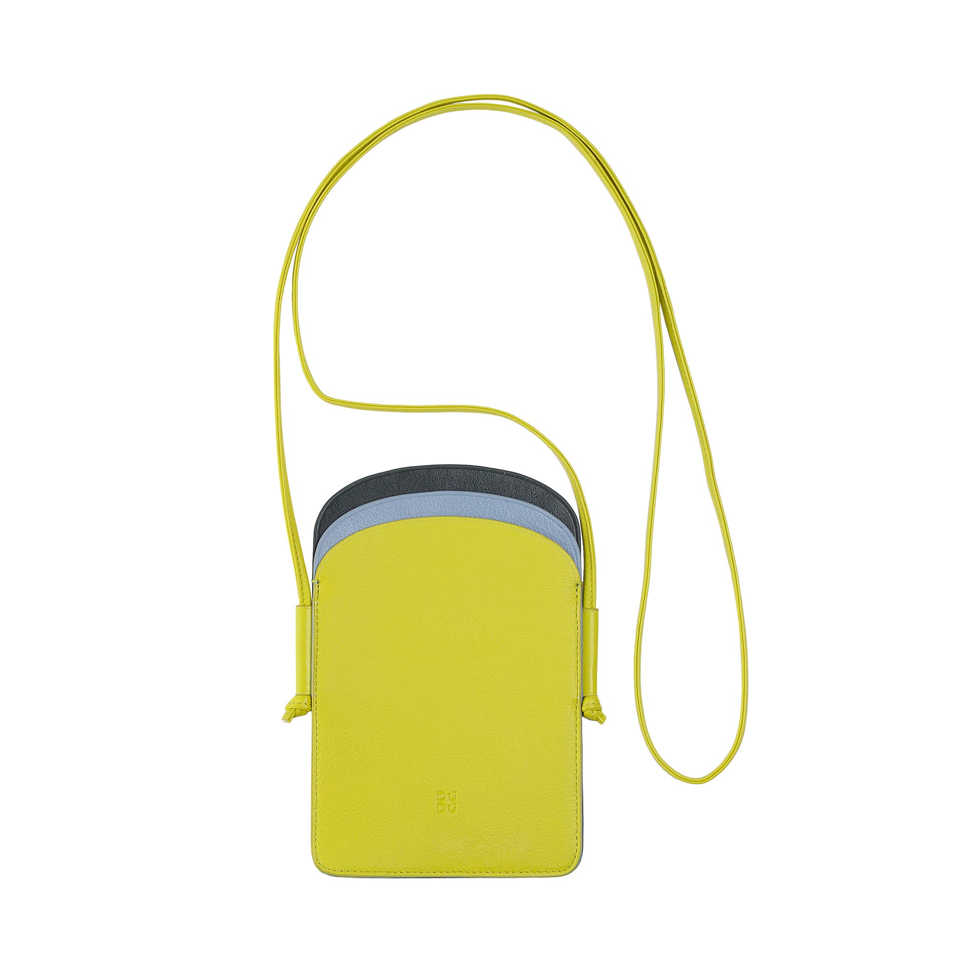 

Leather Shoulder Bag Mobile Case Bag Card Holder Italian Genuine Leather [DuDu] Women s (Lime)