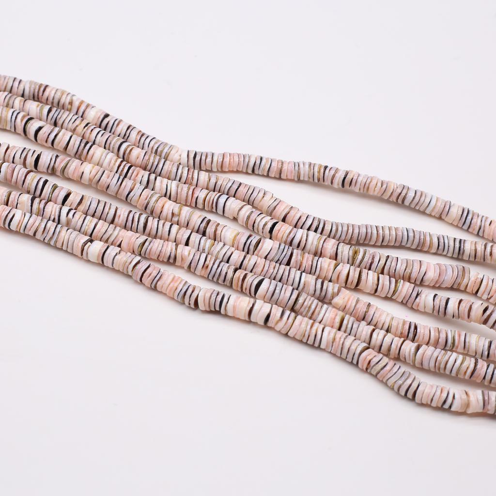 Shell Spacer Beads Natural Freshwater Shell Isolation Beads 6mm For Jewelry Making DIY Necklace Bracelet Earrings Accessory