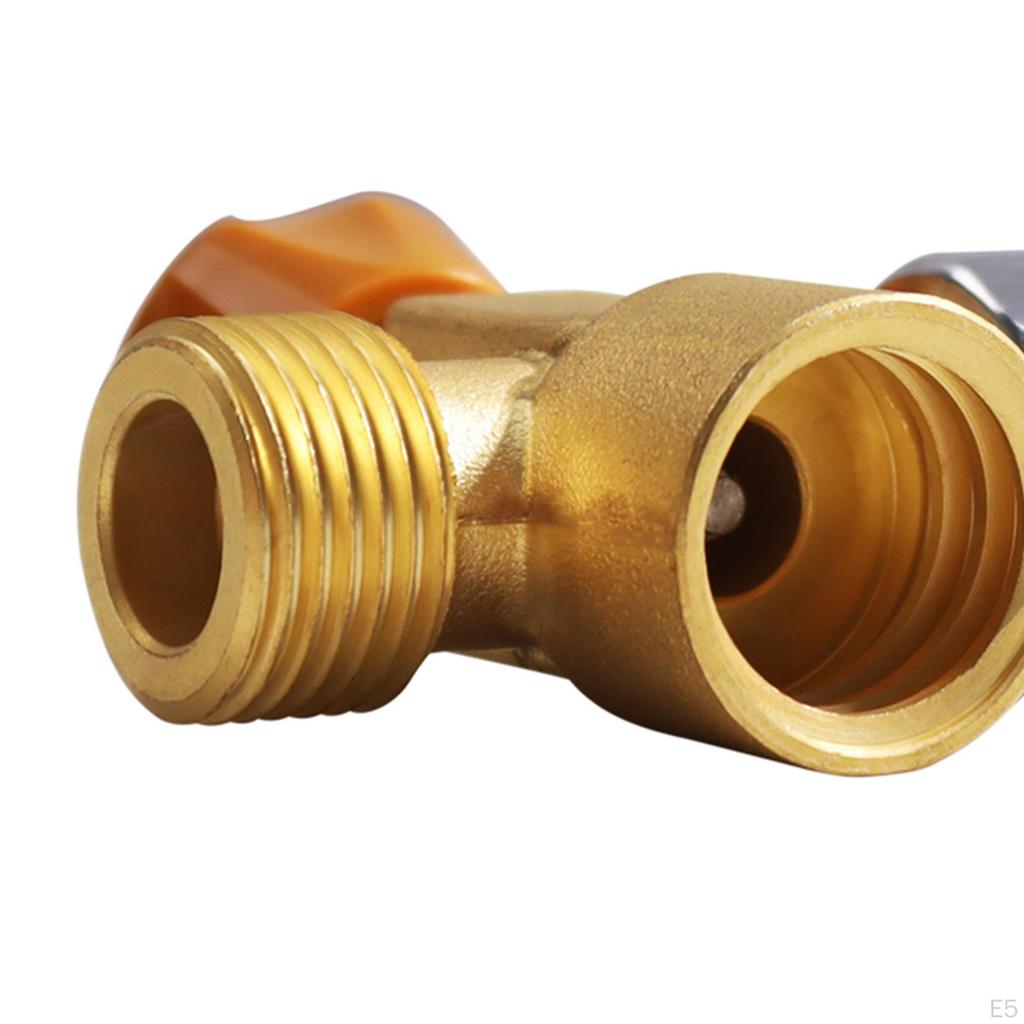 2 Cylinder Refill Adapter Connector, 21.8-14 Inflatable Valve Bottle CO2 Filling