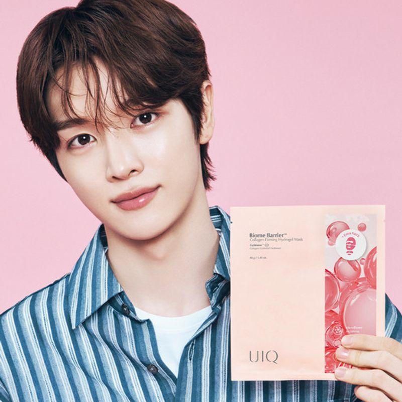 UIQ [5 sheets] Biome Barrier Collagen Firming Hydrogel Mask