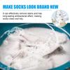 Jakehoe Sock Cleaning Tablets Gently Clean Socks of Stubborn Dirt, Stains and Odors with Multi-purpose Cleaning Tablets.