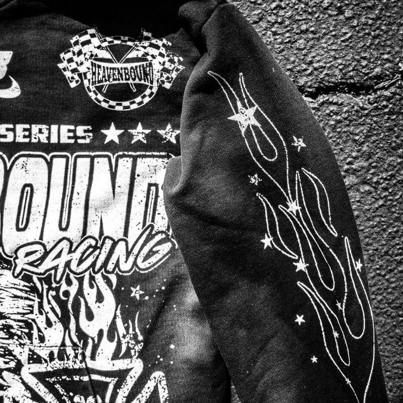 Y2K Printed Hip Hop Harajuku Casual Men's and Women's Fashion Hoodie