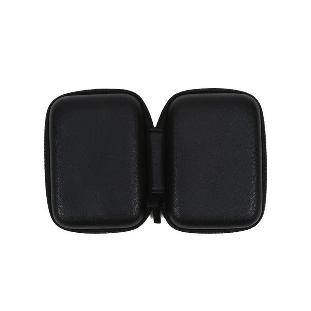 1pc Portable USB Data Cable Leather Earphone Storage Bag Headphone for Case Cover Protector Mini Zipper Hard Box