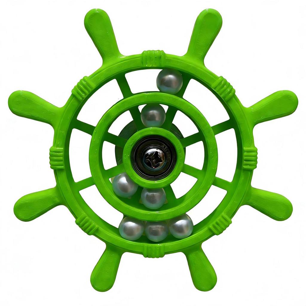Colorful Bead Parrot Toy: Fun Decompression Turntable for Birdcages