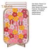 Wooden Reward Jar for Kids Positive Behavior Incentive Chart with Base Stars Flowers Incentive System Management Tools for Student Home Classroom