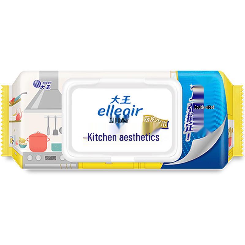 Elleair Kitchen Cleaning Wipes