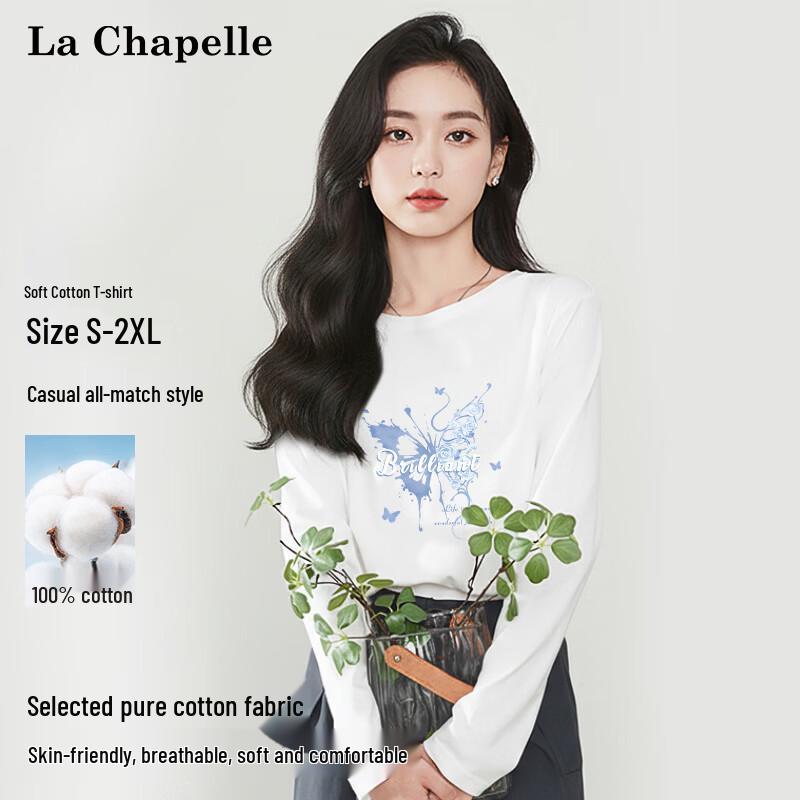 La Chapelle Women's Casual Long Sleeve T-Shirt