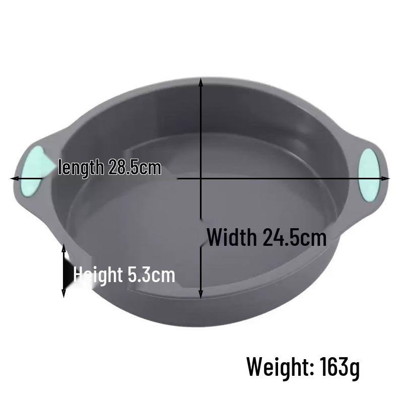 High-Temperature Resistant Silicone Cake Mold – Easy Release for Chiffon, Toast, Cookie, and Muffin Baking