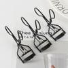 Ultra-Wide Black Eyelash Curler - Long-Lasting Setting Tool In Silver
