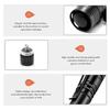 500LM Mini LED Flashlight, Portable Aluminum Alloy Pen Light with Clip, for Camping Hiking Emergency & Dentist Nurse Examination