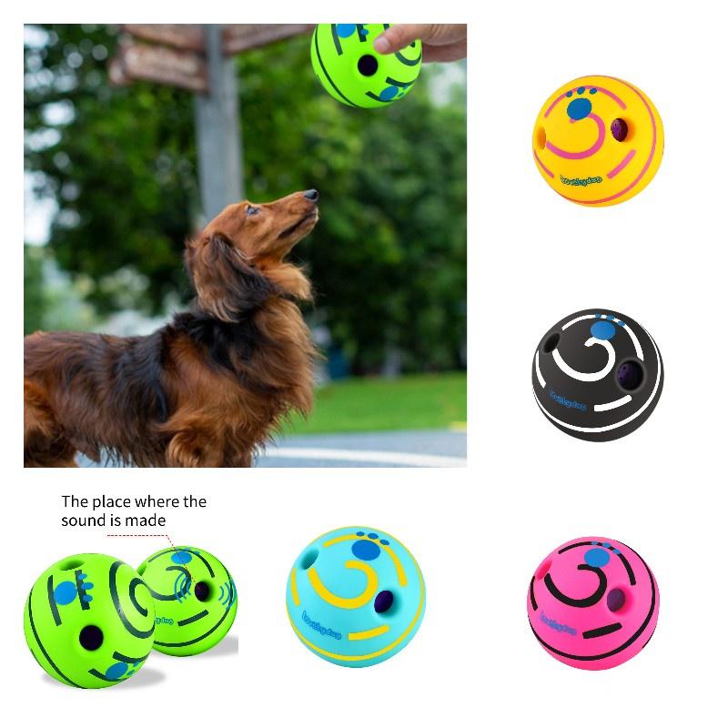 Fun And Durable Squeaky Ball Toy For Dogs 14cm
